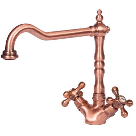 kuchyňská baterie-RETRO 2000 MĚĎ Sinks - Měď