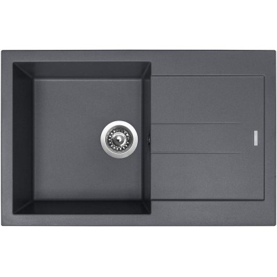 kuchyňský dřez granitový-AMANDA 780 TITANIUM Sinks - Granit - TITANIUM