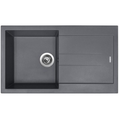 kuchyňský dřez granitový-AMANDA 860 TITANIUM Sinks - Granit - TITANIUM