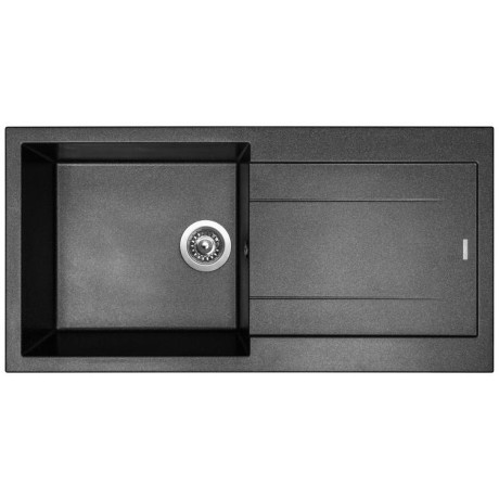 kuchyňský dřez granitový-AMANDA 990 METALBLACK Sinks