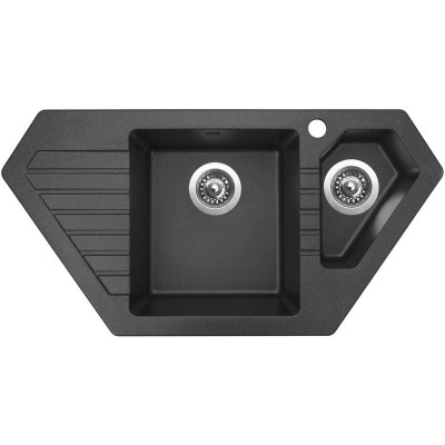 kuchyňský dřez granitový-BRAVO 850.1 GRANBLACK Sinks - Granit - GRANBLACK