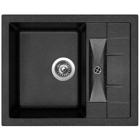 kuchyňský dřez granitový-CRYSTAL 615 GRANBLACK Sinks - Granit - GRANBLACK