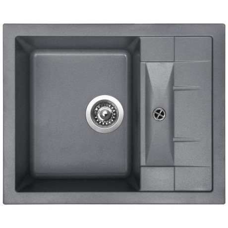 kuchyňský dřez granitový-CRYSTAL 615 TITANIUM Sinks - Granit - TITANIUM