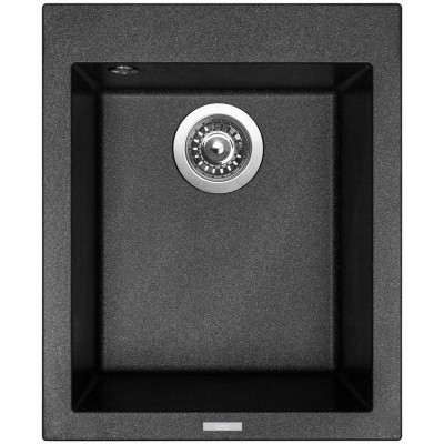 kuchyňský dřez granitový-CUBE 410 METALBLACK Sinks - Granit - METALBLACK