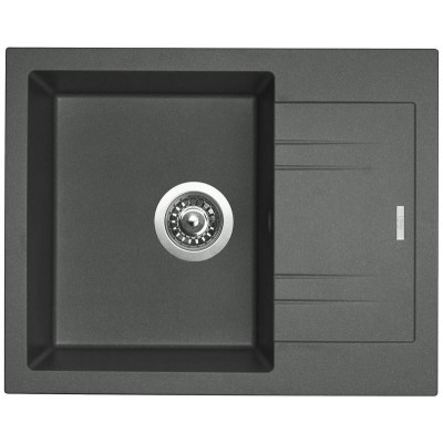 kuchyňský dřez granitový-LINEA 600 N TITANIUM Sinks - Granit - TITANIUM