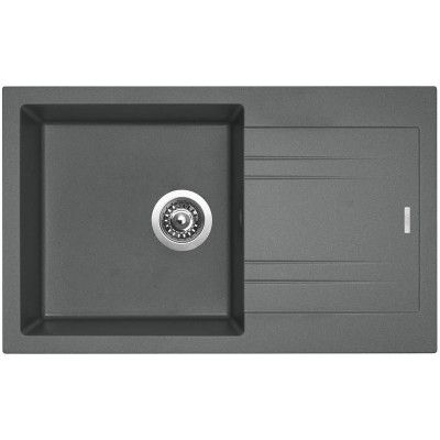 kuchyňský dřez granitový-LINEA 780 N TITANIUM Sinks - Granit - TITANIUM