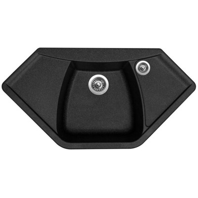 kuchyňský dřez granitový-NAIKY 980 GRANBLACK Sinks - Granit - GRANBLACK