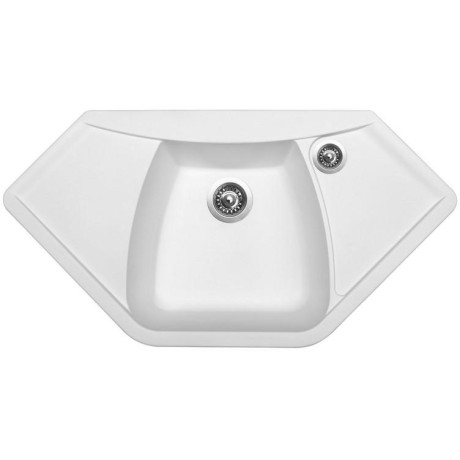 kuchyňský dřez granitový-NAIKY 980 MILK Sinks - Granit - MILK
