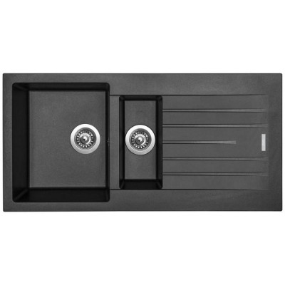 kuchyňský dřez granitový-PERFECTO 1000.1 METALBLACK Sinks - Granit - METALBLACK