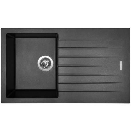 kuchyňský dřez granitový-PERFECTO 860 METALBLACK Sinks - Granit - METALBLACK