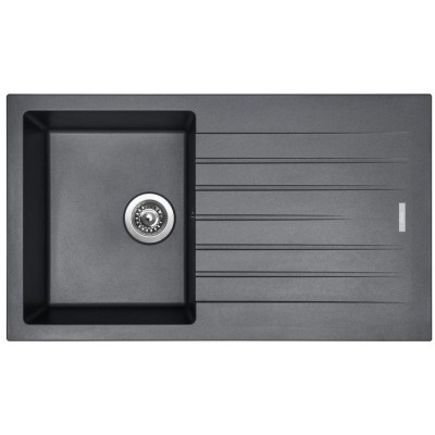 kuchyňský dřez granitový-PERFECTO 860 TITANIUM Sinks - Granit - TITANIUM