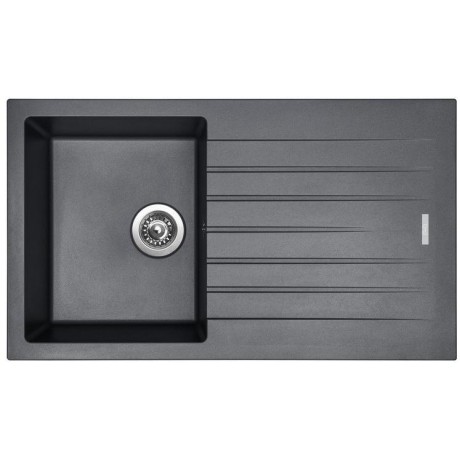 kuchyňský dřez granitový-PERFECTO 860 TITANIUM Sinks - Granit - TITANIUM