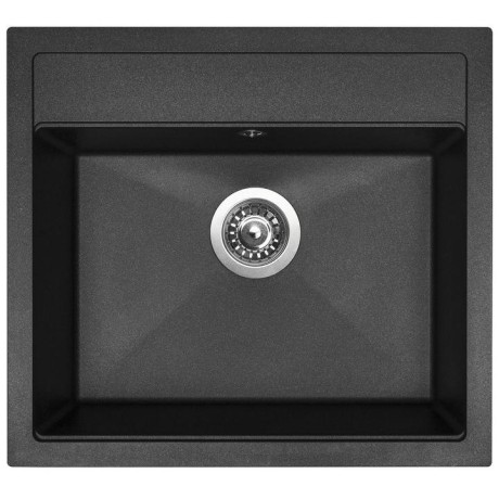 kuchyňský dřez granitový-SOLO 560 GRANBLACK Sinks - Granit - METALBLACK