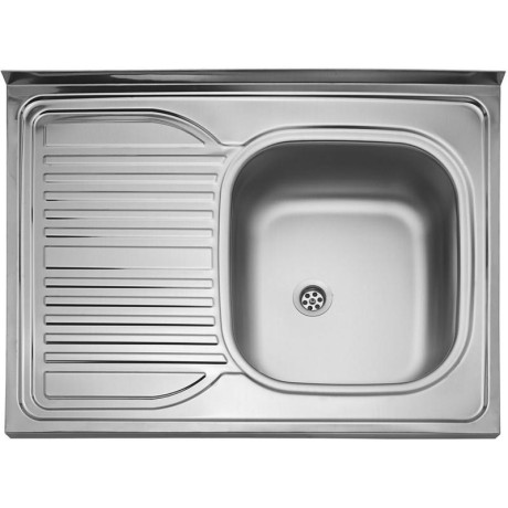 kuchyňský dřez- CLP-D 800 M 0,5MM PRAVÝ MATNÝ Sinks - Pravý