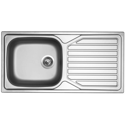 kuchyňský dřez- OKIO 1000 XXL V 0,6MM LEŠTĚNÝ Sinks - Nerez - leštěný