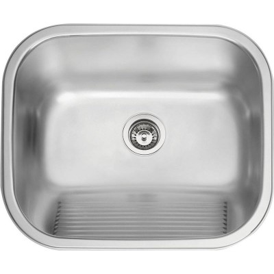 kuchyňský dřez-ACQUAVIVA 550 V 1,0MM LEŠTĚNÝ Sinks