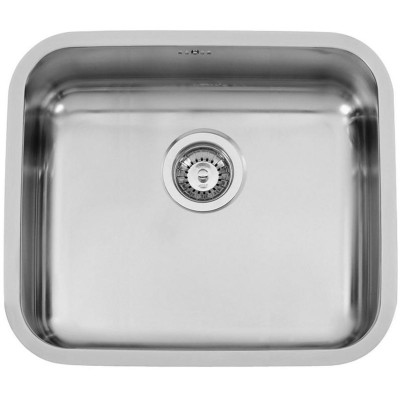 kuchyňský dřez-BELÉM 540 V 0,8MM TROJMONTÁŽ LEŠTĚNÝ Sinks - Trojmontáž