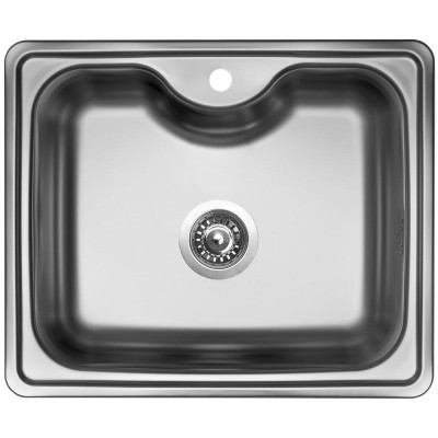 kuchyňský dřez-BIGGER 600 V 0,8MM MATNÝ Sinks
