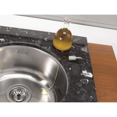 kuchyňský dřez-MITHUS 417 V 0,6MM LEŠTĚNÝ Sinks