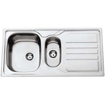 kuchyňský dřez-OKIO 1000.1 V 0,6MM MATNÝ Sinks
