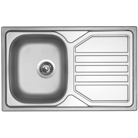 kuchyňský dřez-OKIO 800 V 0,7MM LEŠTĚNÝ Sinks - Nerez - leštěný