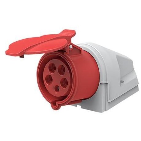 Solight zásuvka nástěnná, 5-pólová, 400v/32A, IP44