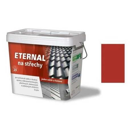 ETERNAL NA STŘECHY 10 kg červenohnědý 307